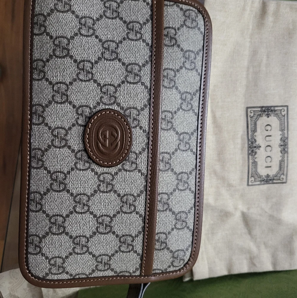 Authentic Gucci Mini Bag with Interlocking G - Picture 9 of 13